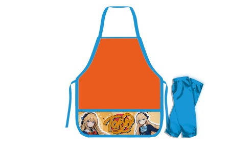 Набор фартук и нарукавники для труда (20) (НФ-2, ШКОЛЬНИЦА 2024), НФ-2 00-00017496