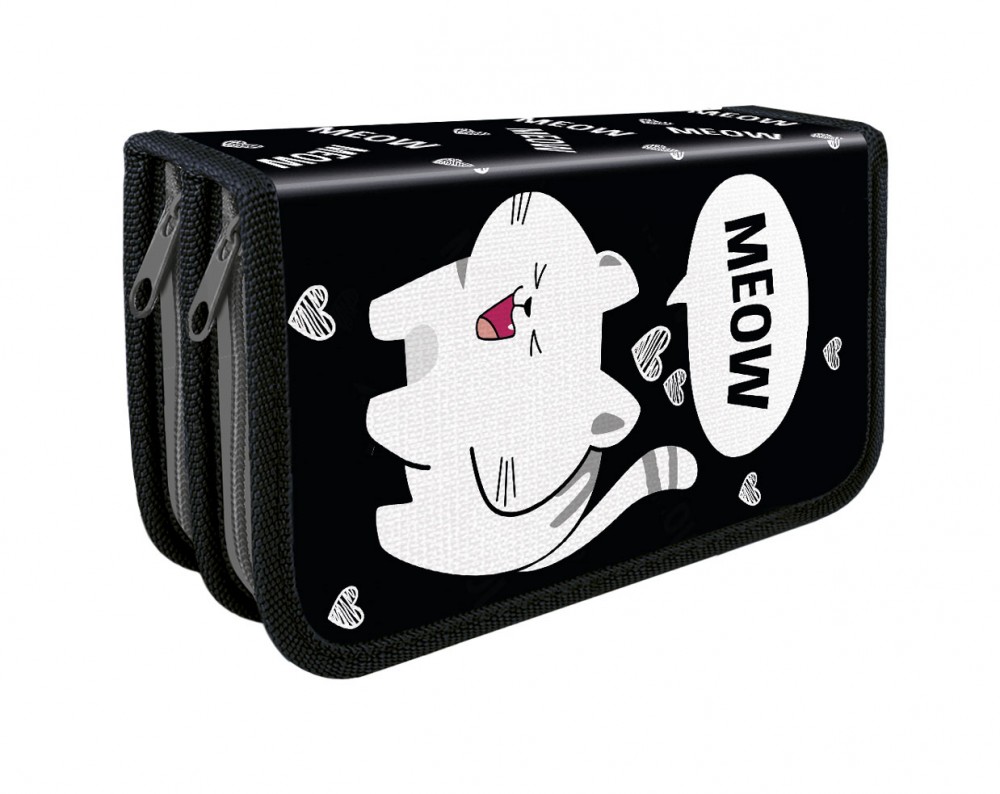 Пенал двухсекционный большой печать на ткани 190/105 (ПО-49, МЯУ 2023) 00-00007873