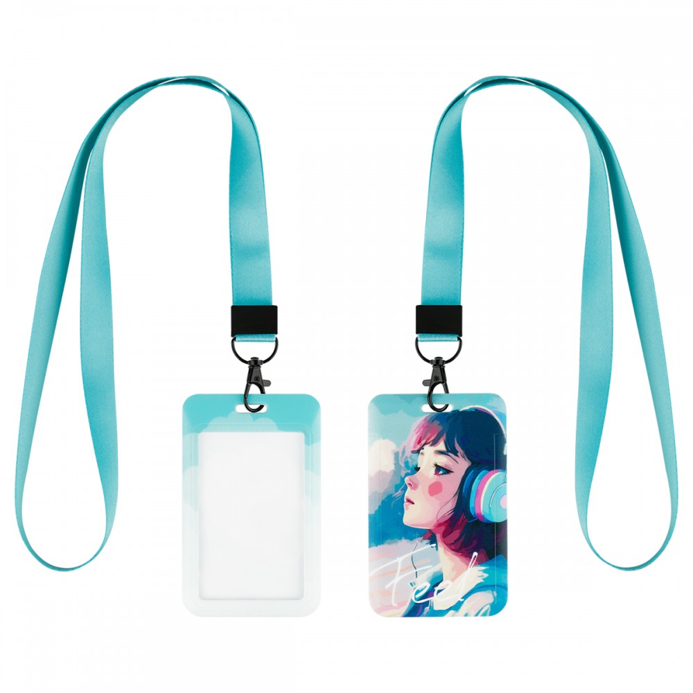 Бейдж вертикальный MESHU &quot;Inspiration&quot;, 110*70мм, лента с карабином, 2D печать, опп пакет с европодвесом 359591 MS_54240