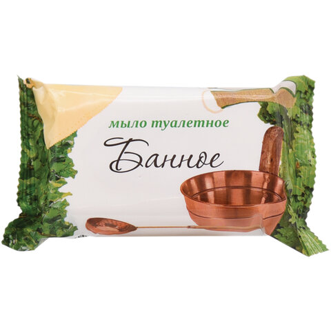 Мыло туалетное 200 г. ММЗ &quot;Стандарт. Банное&quot;, флоу-пак,  262410/607641