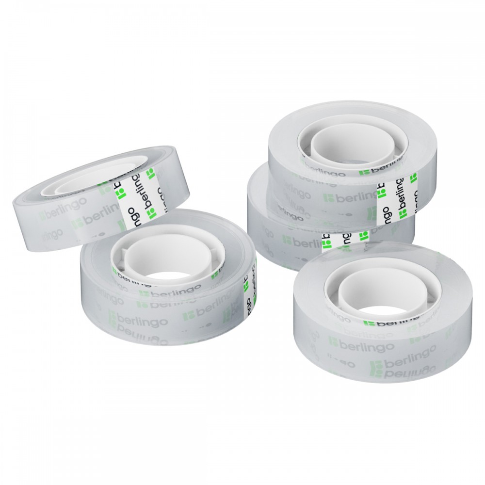 Клейкая лента 15мм*33м, Berlingo, прозрачная 225309/АТ1530