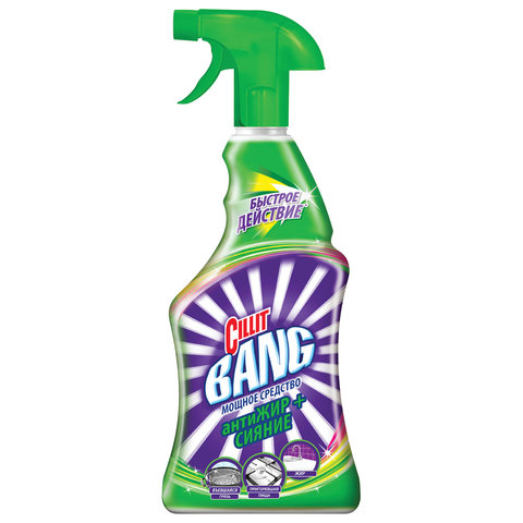 Средство для чистки плит, духовок 750 мл, CILLIT BANG &quot;Антижир + Сияние&quot;, распылитель, 24203/ 601722