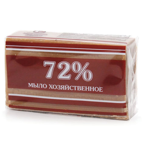 Мыло хозяйственное 72%, 200 г (Меридиан) &quot;Традиционное&quot;, в упаковке 602372/281641