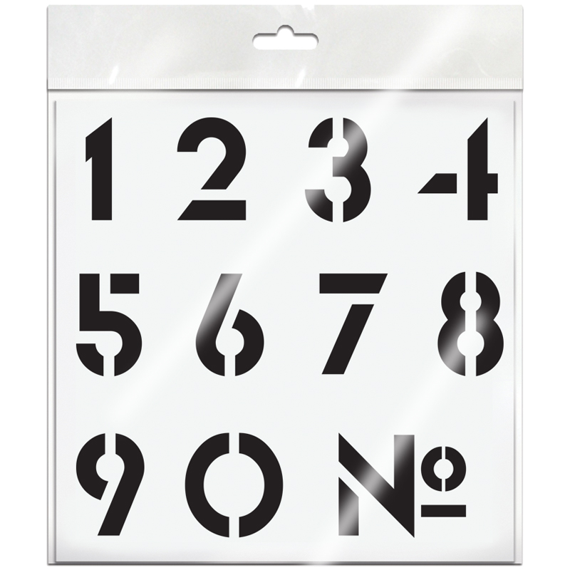 Трафарет ArtSpace 20*20см "Цифры" 339253 ТЦ2020_45561