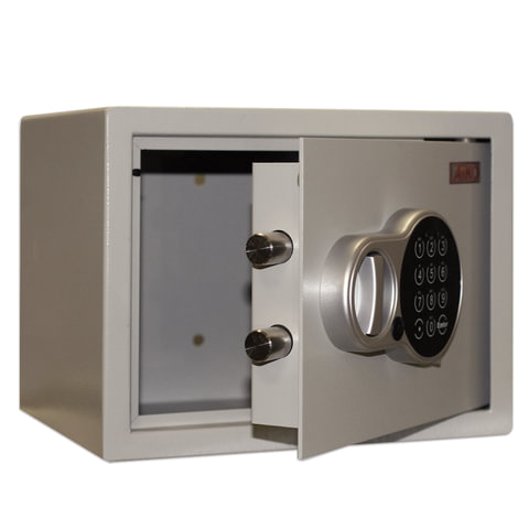 Сейф офисный (мебельный) облегченной конструкции AIKO &quot;T-23 EL&quot;, 230х300х250 мм, 5,5 кг, электронный замок, крепление к стене/полу  290289