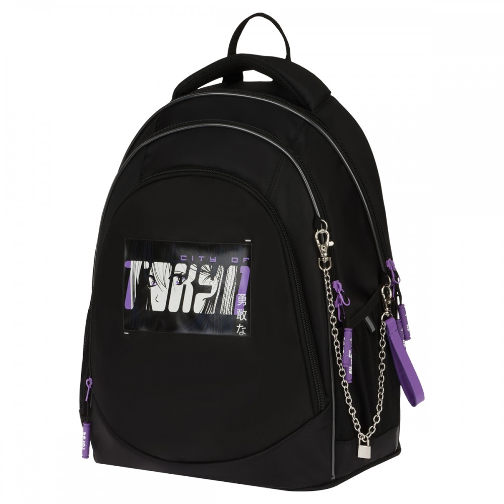 Рюкзак Först F-JUNIOR &quot;Gravity&quot; 38*29*18 см, 3 отделения, 2 кармана, эргономичная спинка  351775 FT-RM-081003