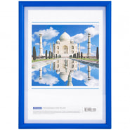 Рамка пластиковая 21*30см, OfficeSpace, №1, синяя 225451