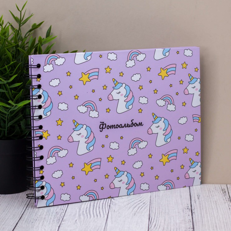 Фотоальбом &quot;Unicorn head&quot; 66PA-16				