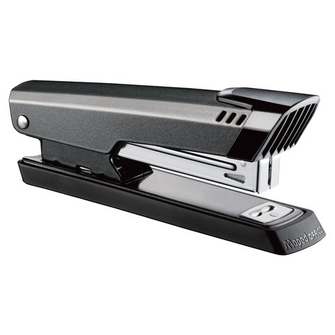 Степлер №24/6, 26/6 металлический MAPED (Франция) &quot;Start&quot;, до 25 листов, темно-серый, 392710/ 224945