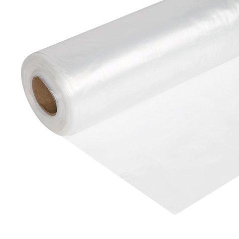 Пленка укрывная ПВД 60 мкм x 100 м x рукав 1,5 м (ширина 3 м), ГОСТ (первичное сырье)  605751