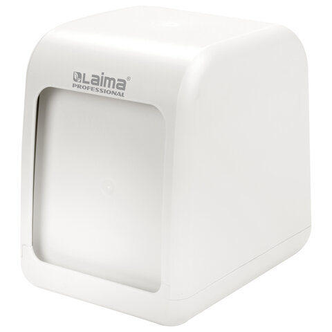Диспенсер для салфеток LAIMA PROFESSIONAL CLASSIC (Система N2), настольный, белый, ABS-пластик, 606679