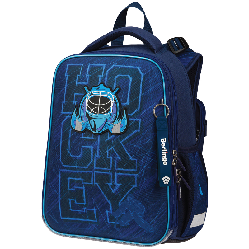 Ранец Berlingo Expert &quot;Ice team&quot; 37*28*16см, 2 отделения, 2 кармана, анатомическая спинка 336277 RU07120