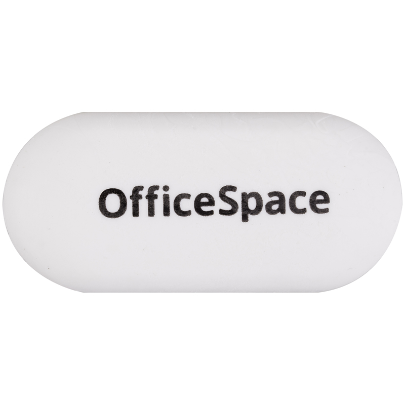 Ластик OfficeSpace "FreeStyle", овальный, термопластичная резина, 60*28*12мм  235540/OBGP_10103