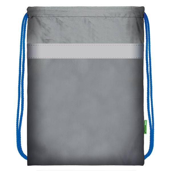 Мешок для обуви Creativiki, 40,5х34 см, 1 отделение, серо-синий МО-МАЛС  158790