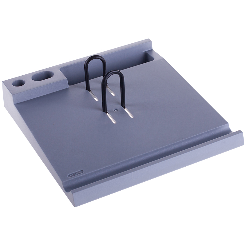 Подставка под календарь Стамм, пластик, серый, 023973/ПК06