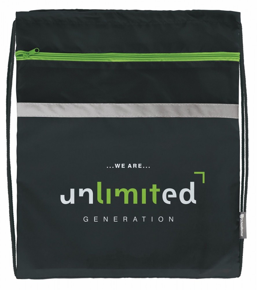 Мешок д/обуви Schoolformat NO LIMIT 42х34 см универс. с карманом МОМК-НЛМ 228010