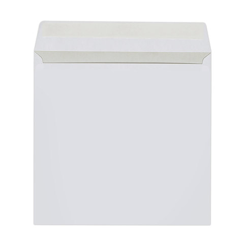 Конверты для CD/DVD без окна,, бумажные, клей декстрин, 125х125 мм, 201060.25/512630