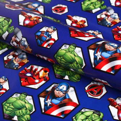 Бумага упаковочная 60х90 см, Мстители 4504289