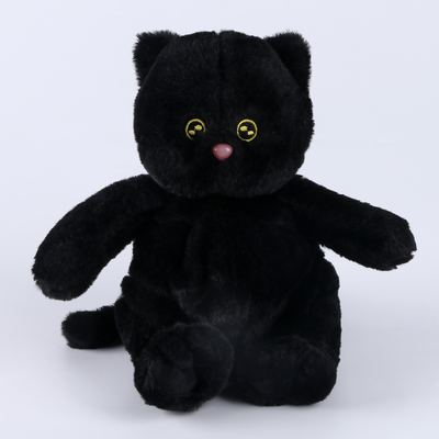 Мягкая игрушка &quot;Котик&quot;, 25 см, цвет чёрный   9939224