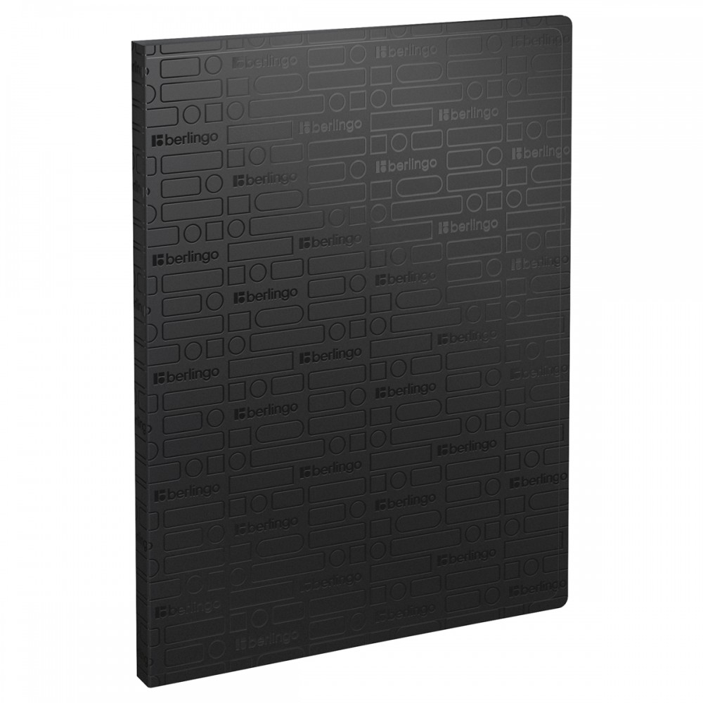 Папка с 20 вкладышами Berlingo "Your Way" А4, 17мм, 600мкм, черная, с внутр. карманом  369360  DB4_20890