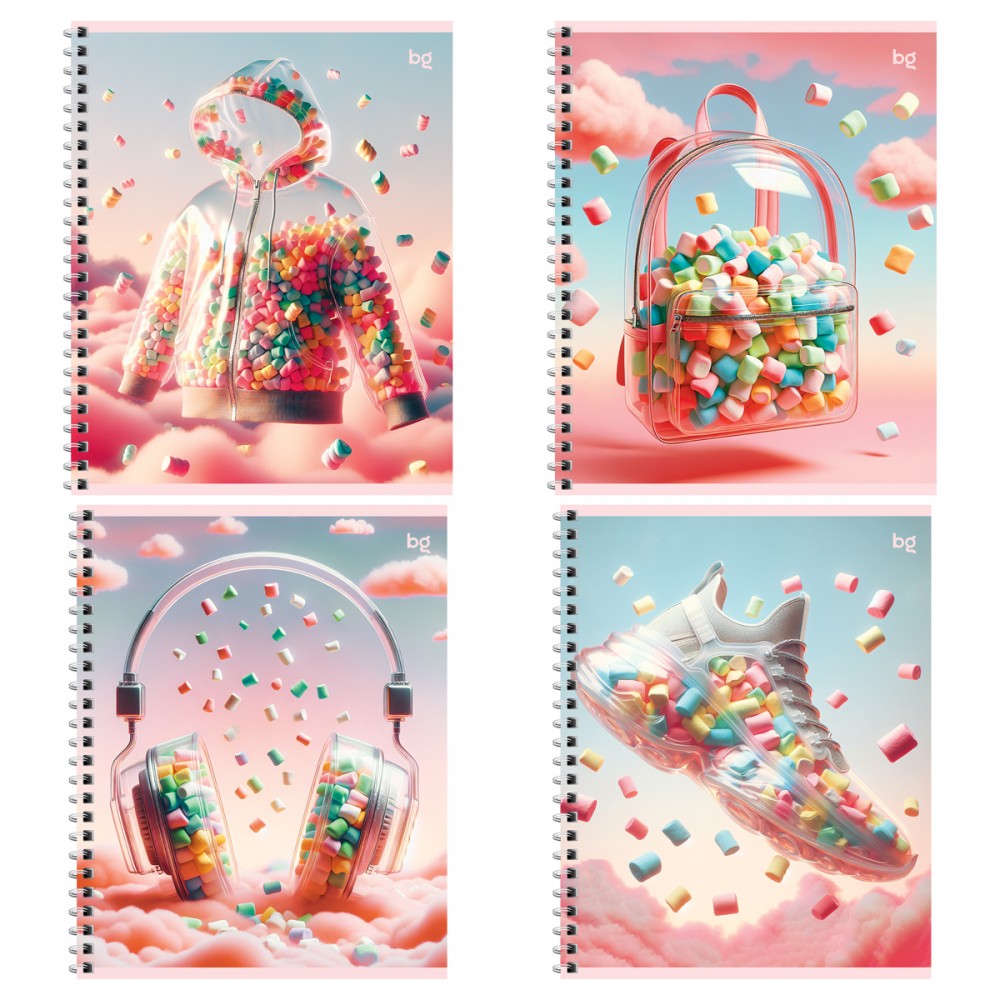 Тетрадь 48л., А5, линия на гребне BG &quot;Воздушный&quot;, эконом 374413 Т5гр48 63525