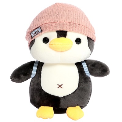 Мягкая игрушка «Пингвин», в шапке, МИКС 9254705