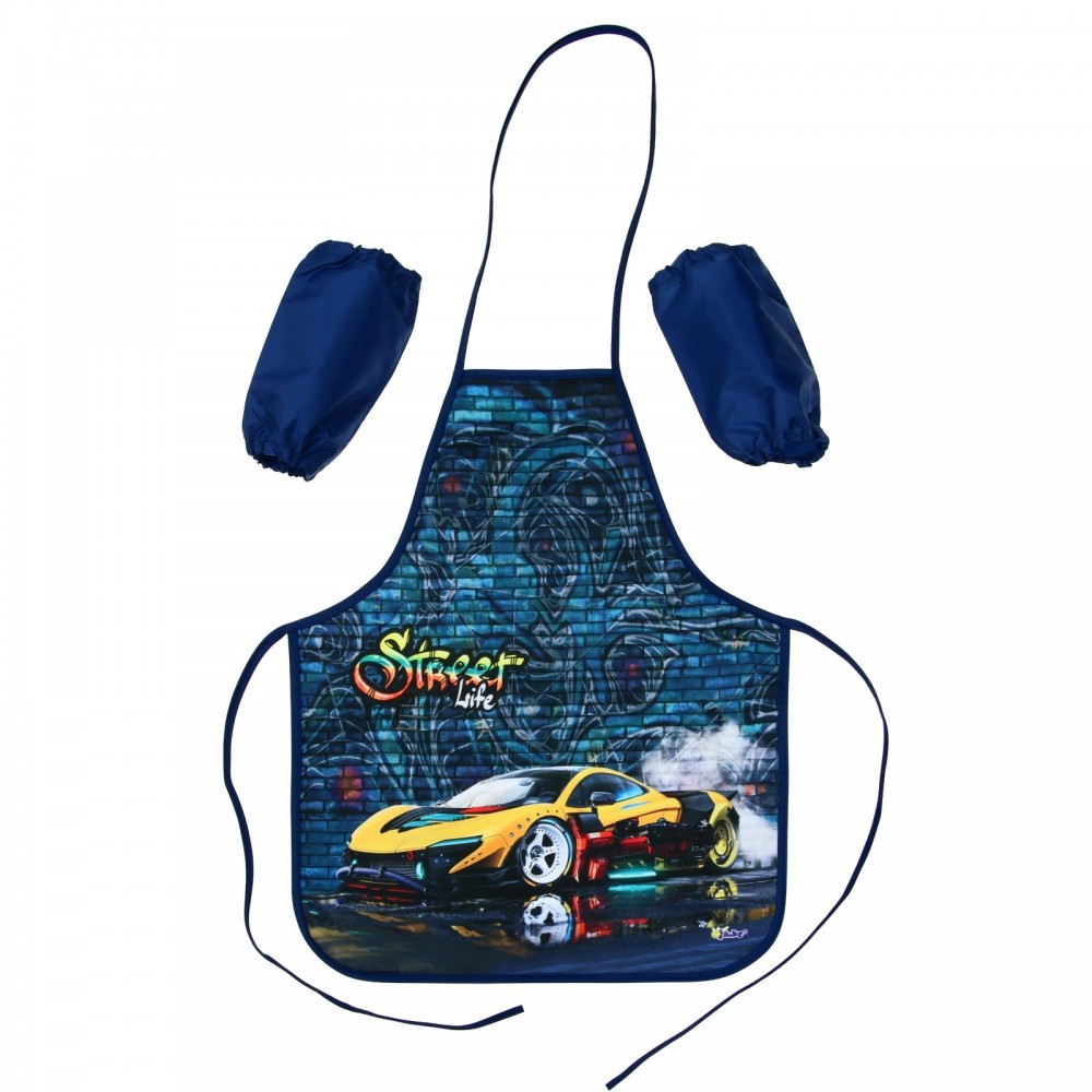 Фартук для труда + нарукавники 490*390/190*135 ФН 61-20 мал &quot;Яркое авто&quot; 65962 7128065