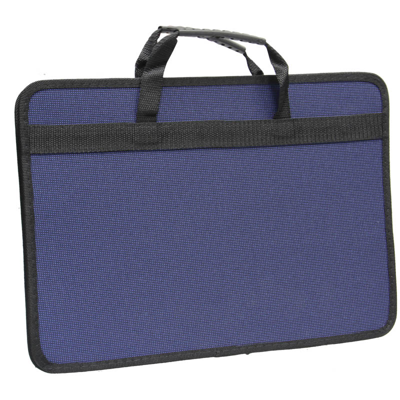 Сумка деловая OfficeSpace &quot;Florentia&quot; ткань, синий, 1 отделение, молния 162639 По_ТК_680