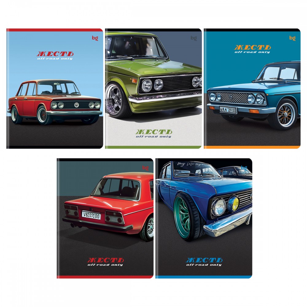 Тетрадь 48л., А5, клетка BG &quot;Жесть&quot;, суперэконом 382147  Т5ск48 57630