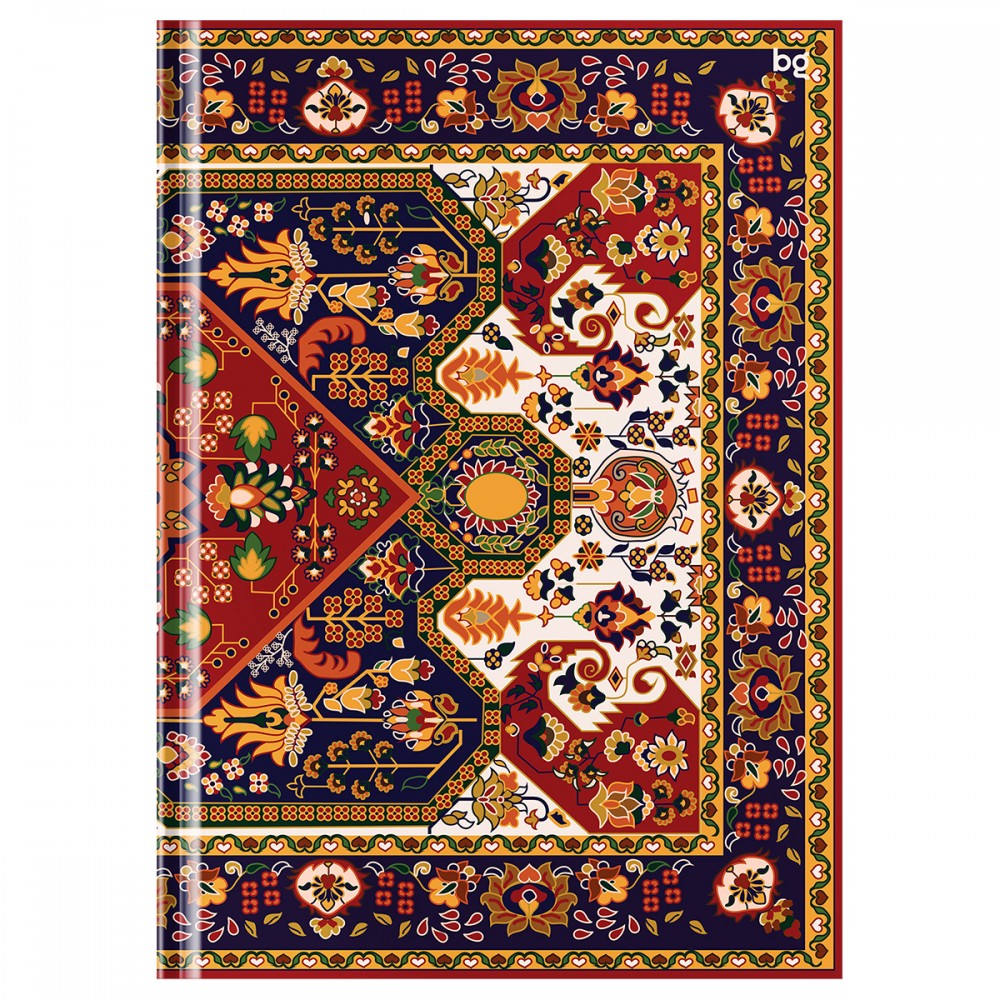 Бизнес-блокнот А5, 80л., евроформат, BG &quot;Ковёр&quot;, глянцевая ламинация 380118 ББ5т80_лг 09334