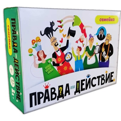 Настольная игра &quot;Правда или действие?! Семейка&quot; 7H19-PDF 7748658