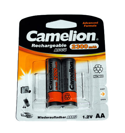 Аккумулятор Camelion R06 2300 mAh NiMh BL2 (цена за 1 шт.)