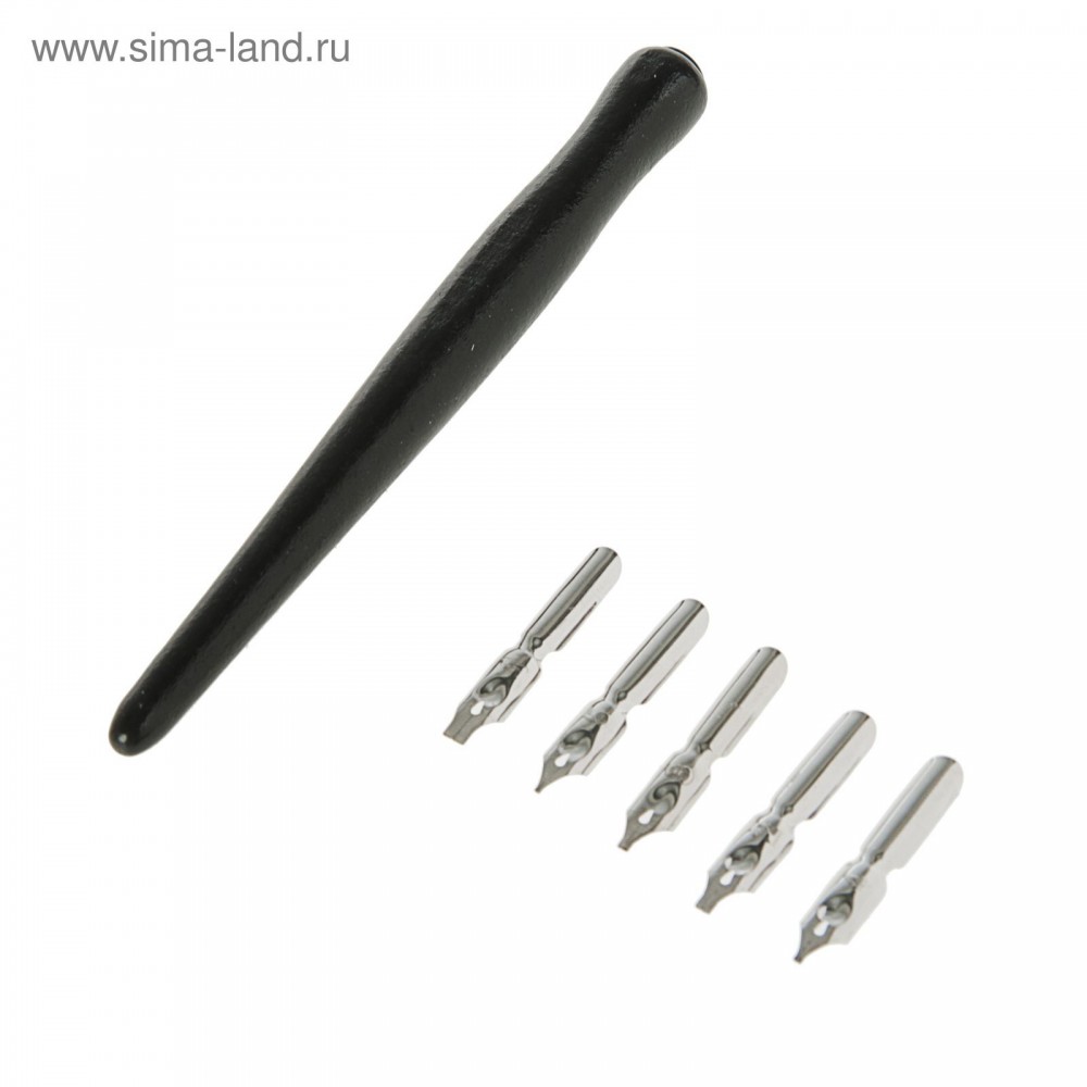 Набор для каллиграфии ЗХК &quot;Сонет&quot;: 5шт.перьев, держатель DK11605 2624628