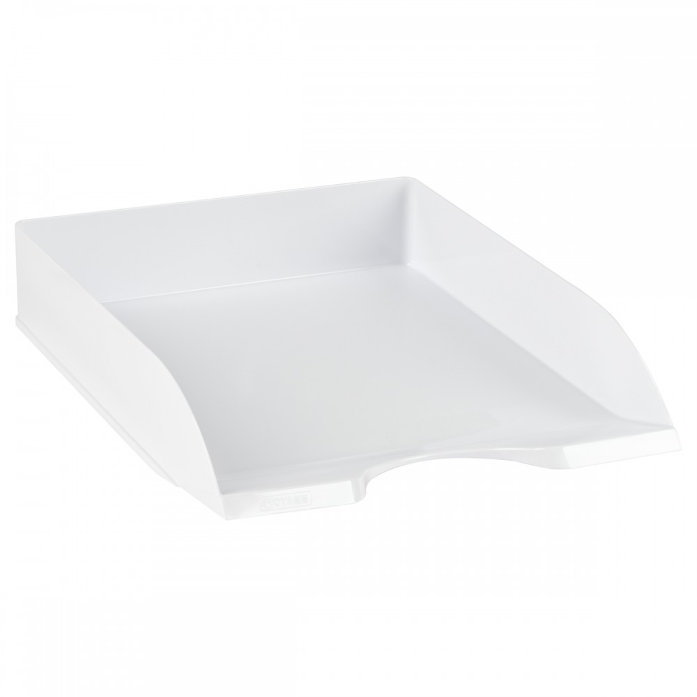Лоток для бумаг горизонтальный СТАММ &quot;Дельта&quot;, белый 351633 ЛТГ-30462