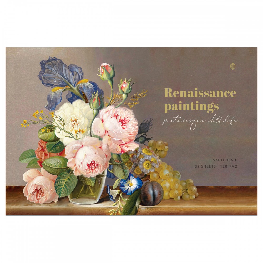 Альбом для рисования 32л., А4, на скрепке Greenwich Line &quot;Still-life&quot;, 120г/м2 356282  PS32s-50680