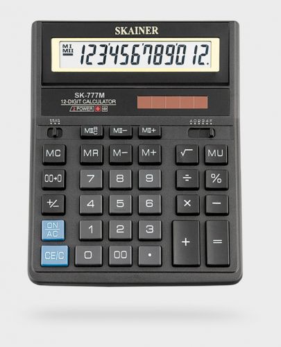 Калькулятор SKAINER SK-777 (157х200х32мм)