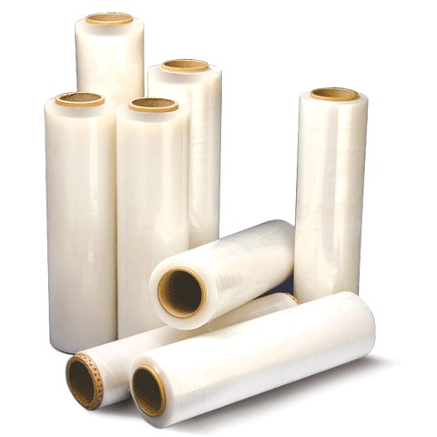 Стрейч-пленка для ручной упаковки, 50 см х 260 м, 17 мкм, 2 кг - нетто, ПЕРВИЧНОЕ СЫРЬЕ, растяжение 300% 600637/0350-006