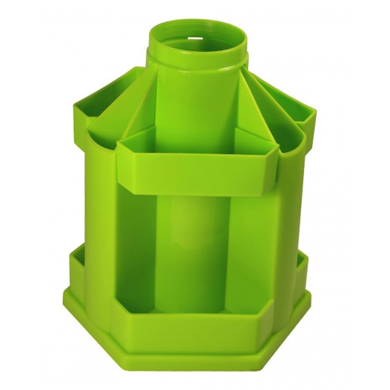 Настольная подставка СТАММ &quot;Maxi Desk&quot;, вращающаяся, зеленый Kiwi 324156  ОР203