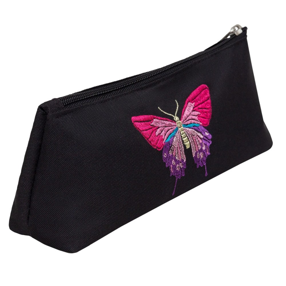 Пенал (/2 черный - фуксия) PL-33-23