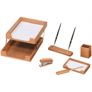 Набор настольный Delucci 6 предметов, светлый дуб MBn_06204/199060