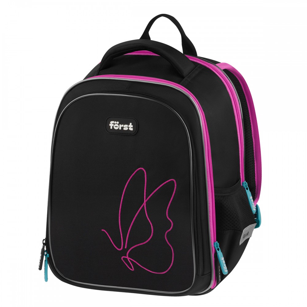 Рюкзак Först F-Cloud &quot;Butterfly Harmony&quot; 37*28,5*16,5см, 3 отделения, 3 кармана, анатомическая спинка 379229 FT-RM-152502