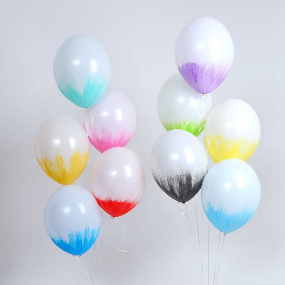 Шар латексный 14&quot; Браш, пастель Экстра В 105/002, МИКС, 7534197