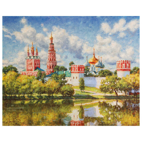 Картина по номерам 40х50 см, ОСТРОВ СОКРОВИЩ &quot;Благолепие&quot;, на подрамнике, акрил, кисти, 662893