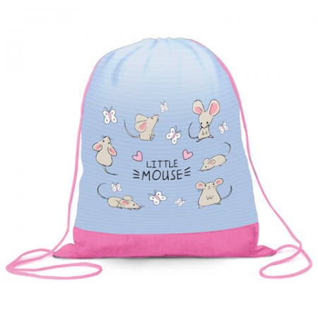 Мешок для обуви ПИФАГОР, 1 отделение, полиэстер, 42х34 см, &quot;Mice&quot;, 270904