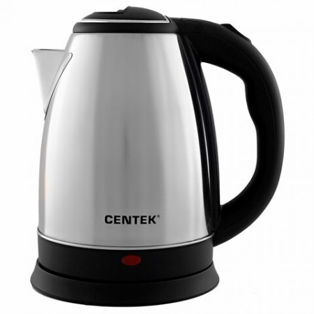 Чайник CENTEK CT-1068, 2 л, 2000 Вт, закрытый нагревательный элемент, сталь 457624