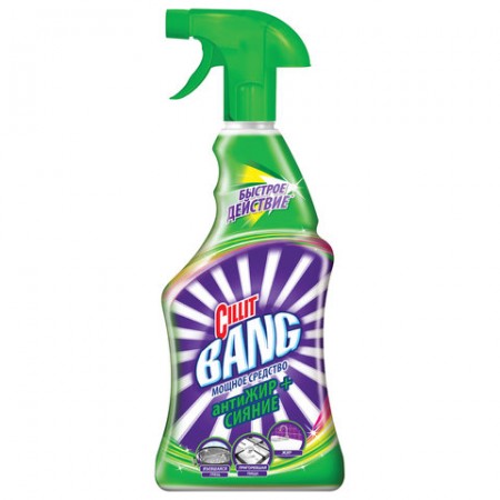 Средство для чистки плит, духовок 750 мл, CILLIT BANG &quot;Антижир + Сияние&quot;, распылитель, 24203/ 601722