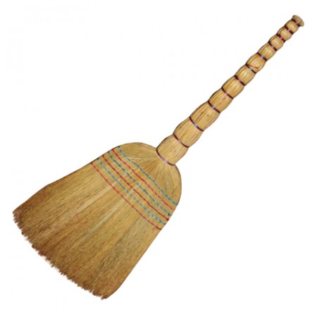 Веник сорго 6-ти прошивной ЛЮБАША &quot;ПРЕМИУМ&quot;, длина 79 см, 604230