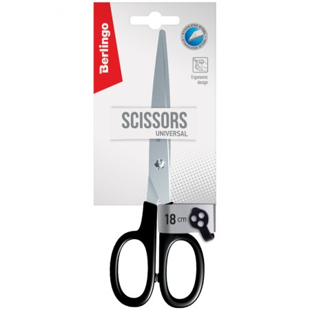 Ножницы 180 мм, &quot;Universal&quot;, европодвес, 115572/S7006 (В)