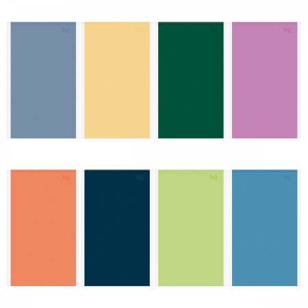 Блокнот А6 32л., на скрепке BG &quot;Монотон&quot; 380202 Б6ск32 09433