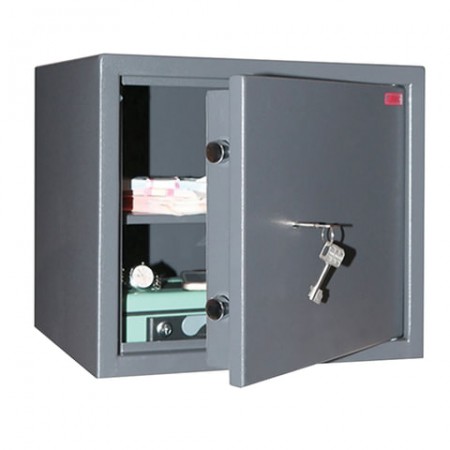 Сейф офисный AIKO &quot;TSN-37&quot;, 370х435х360 мм, 17 кг, ключевой замок, полка, крепление к полу
